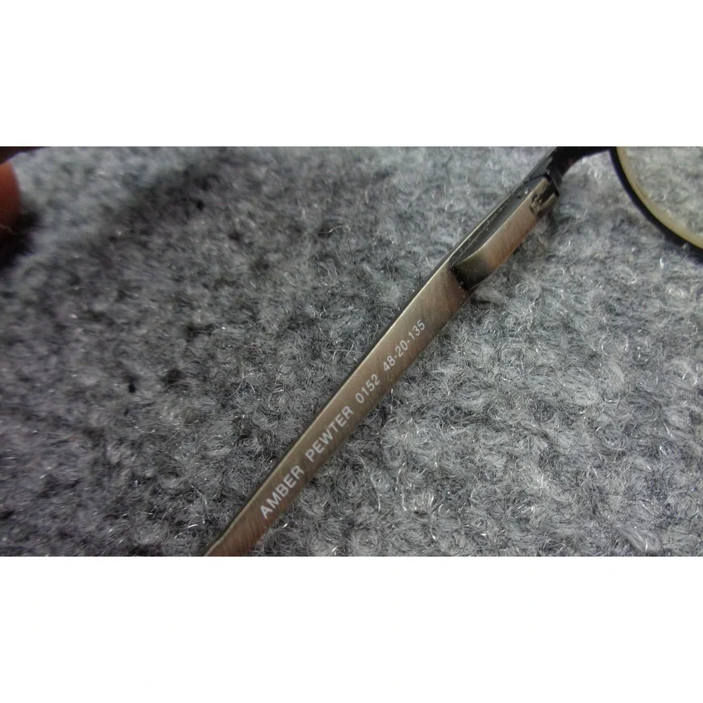Dakota Smith Eyeglasses Frames El Dorado 0152 Tortoise 48/20/135 Amber Pewter